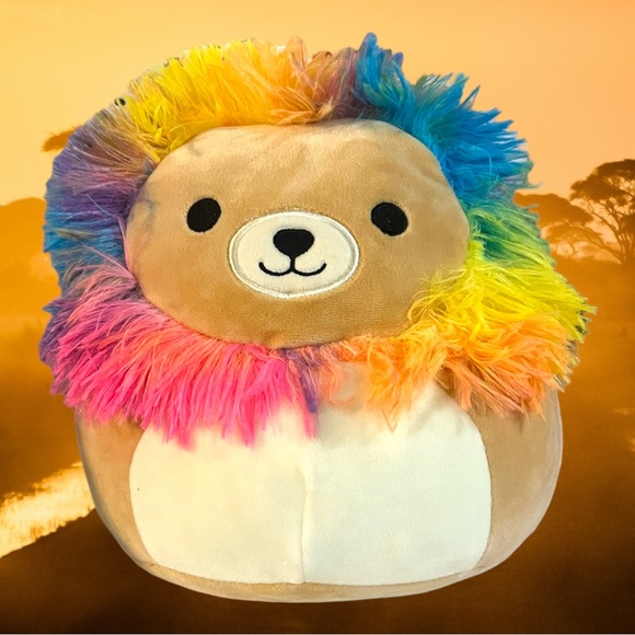 Leonard the lion squishmallow 10” plush - Picture 5 of 5